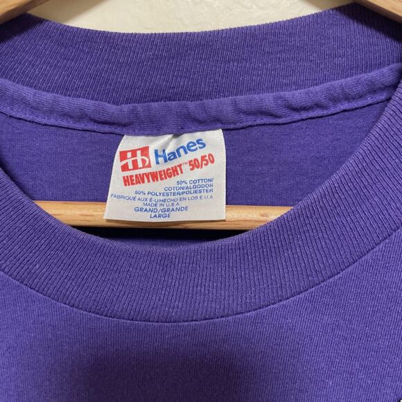 Vintage Handmade Southwest Tassel Beaded Top Purple Cowgirl Single Stitch USA L - Picture 5 of 6